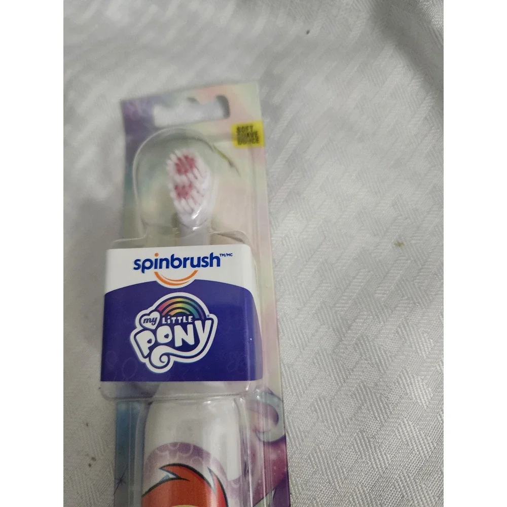 Spinbrush My Little Pony Rainbow Dash Powered Toothbrush Soft Bristles Kids